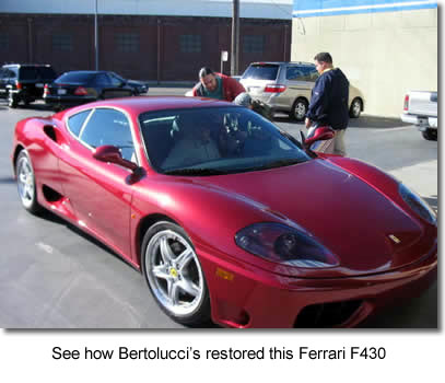 Bertolucci's automotive collision repair - ferrari 430