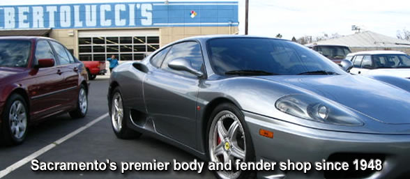 Bertolucci's Body & Fender Shop Location